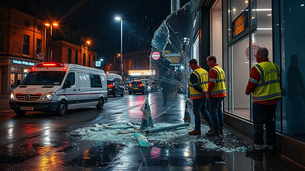 Emergency Glazing Waterfall Road