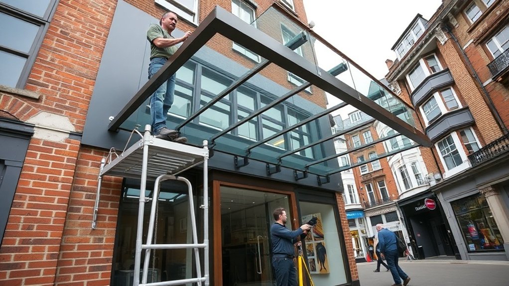 Shopfront Canopy Southgate